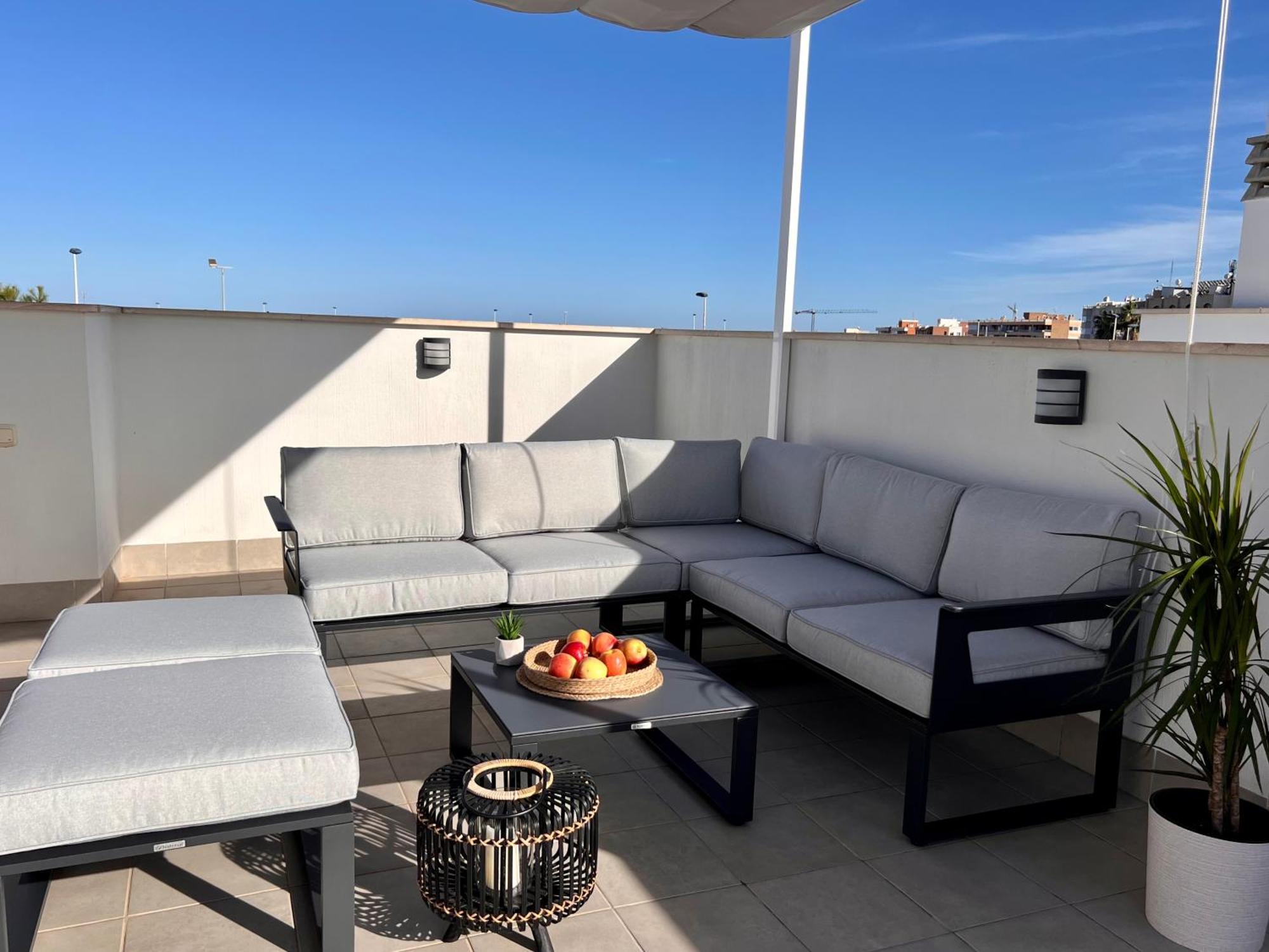 Punta Prima Villa 3 Bedrooms And Solarium Sea View Torrevieja Bagian luar foto